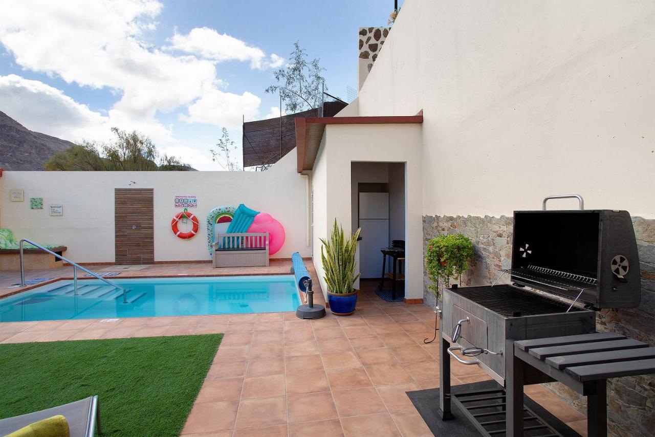 La Casita Del Horno Vv Villa Mogan Bagian luar foto